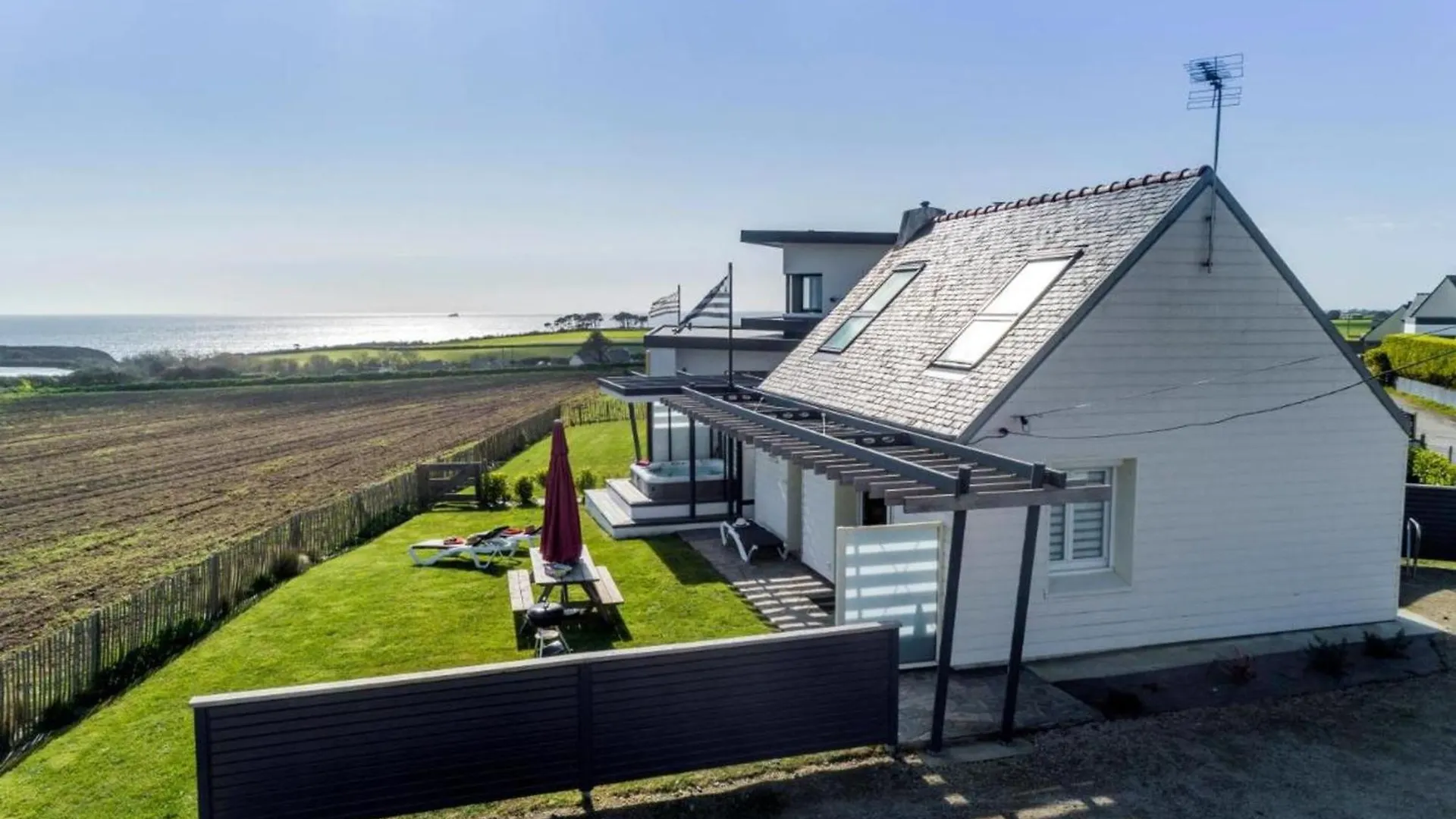 The House Of The Guardians Of The Ocean With Spa - Gite Plougonvelin Francie